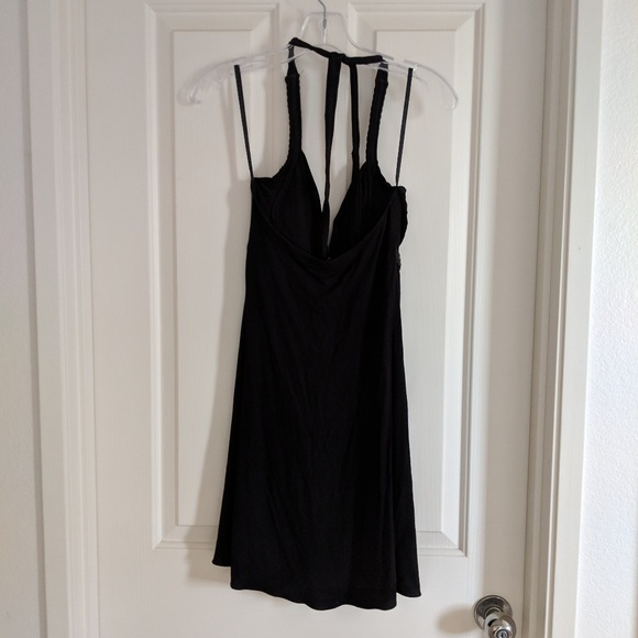 Black Sky Halter Dress - Picture 3 of 3